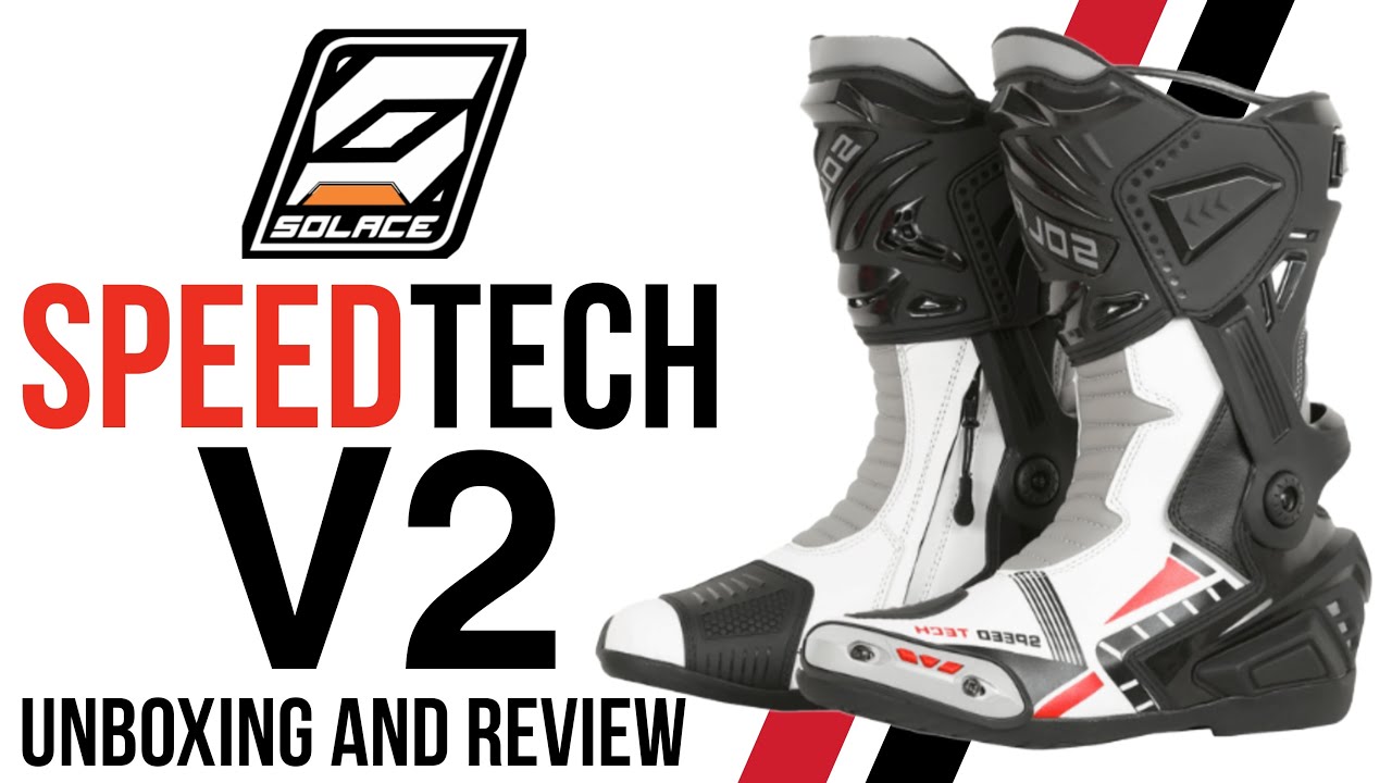 BEST RIDING BOOTS UNDER ₹13,000 ? || SOLACE SPEEDTECH V2 RIDING BOOTS || UNBOXING AND REVIEW