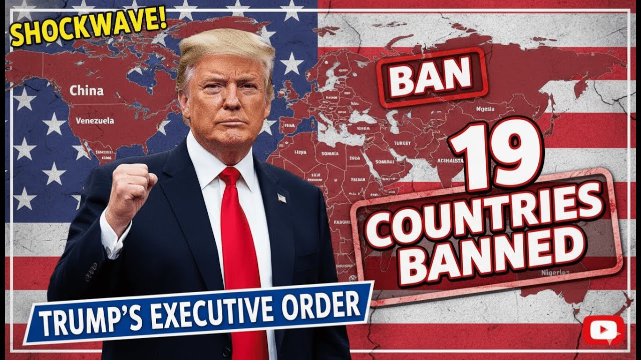 “Breaking: U.S. Halts Immigration Benefits for 19 Countries — Major Update!”