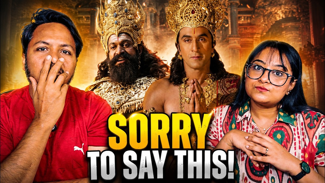 RAMAYANA Trailer Reaction 🔥 Ranbir Kapoor as Lord Ram | Yash as Ravana | Mr. & Mrs. Pandit