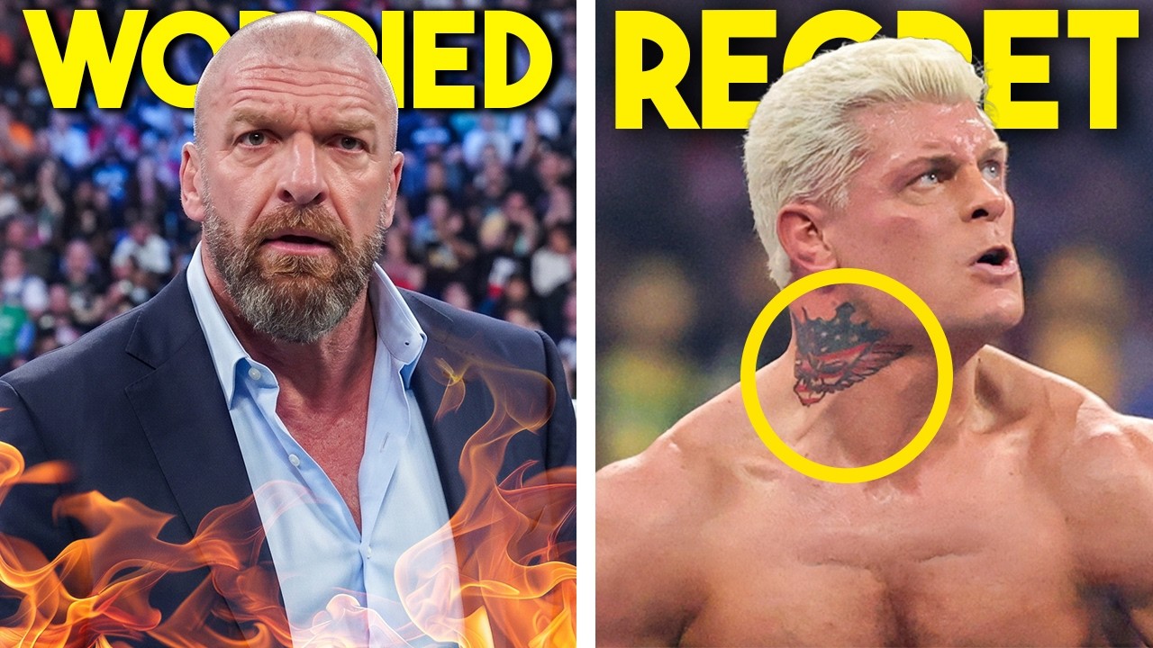 HHH ВЫЗВАЛ БЕСПОКОЙСТВО У ЗВЕЗД WWE... КОДИ РОУДС СОЖАЛЕЕТ О ТАТУИРОВКЕ... ПОЗОРНЫЙ БОТЧ ДЖЕРИКО....