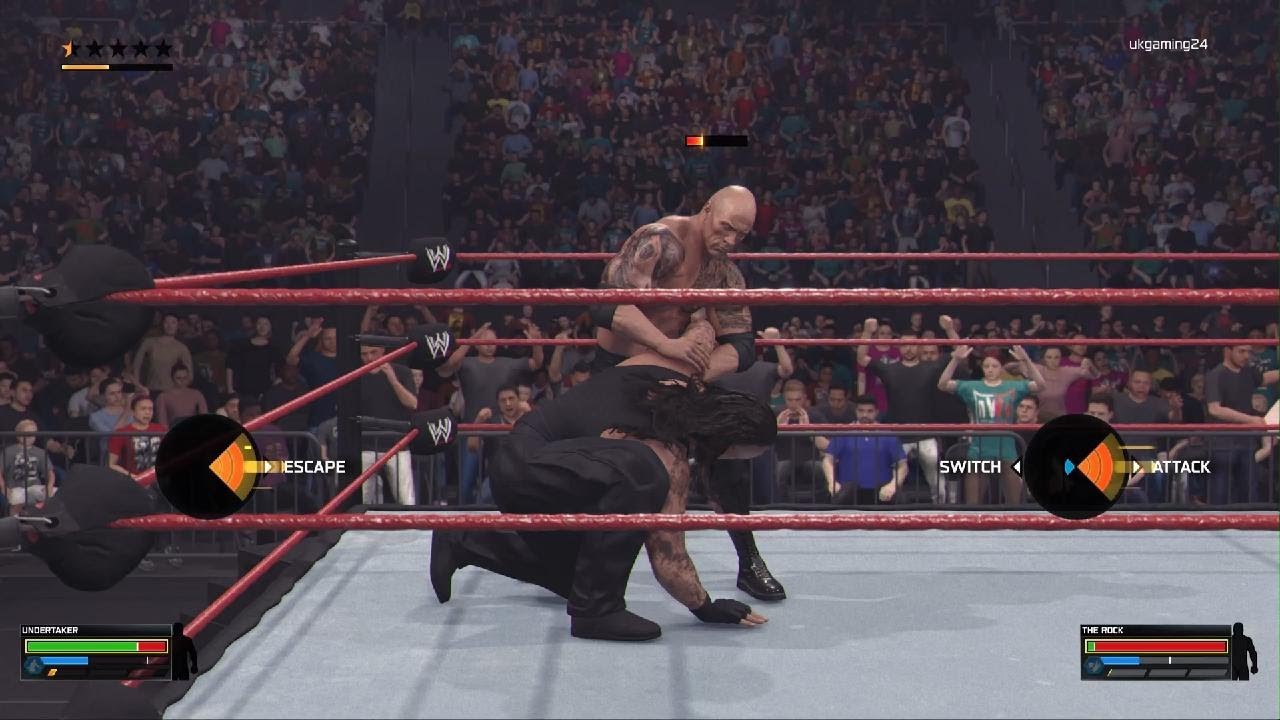 WWE 2K26 first match