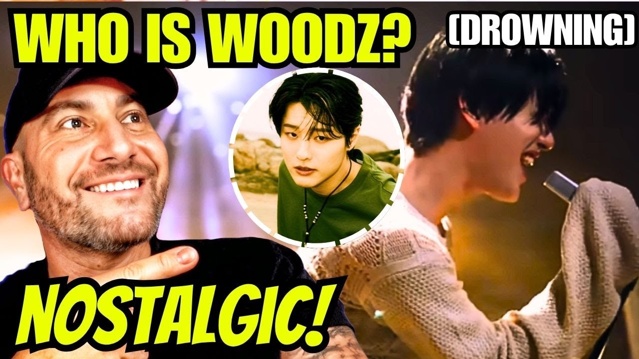 КТО? WOODZ – Утопающий 🌊 | Реакция – Гранж 90-х встречает эмо 2000-х. Идеально грустно! 💔