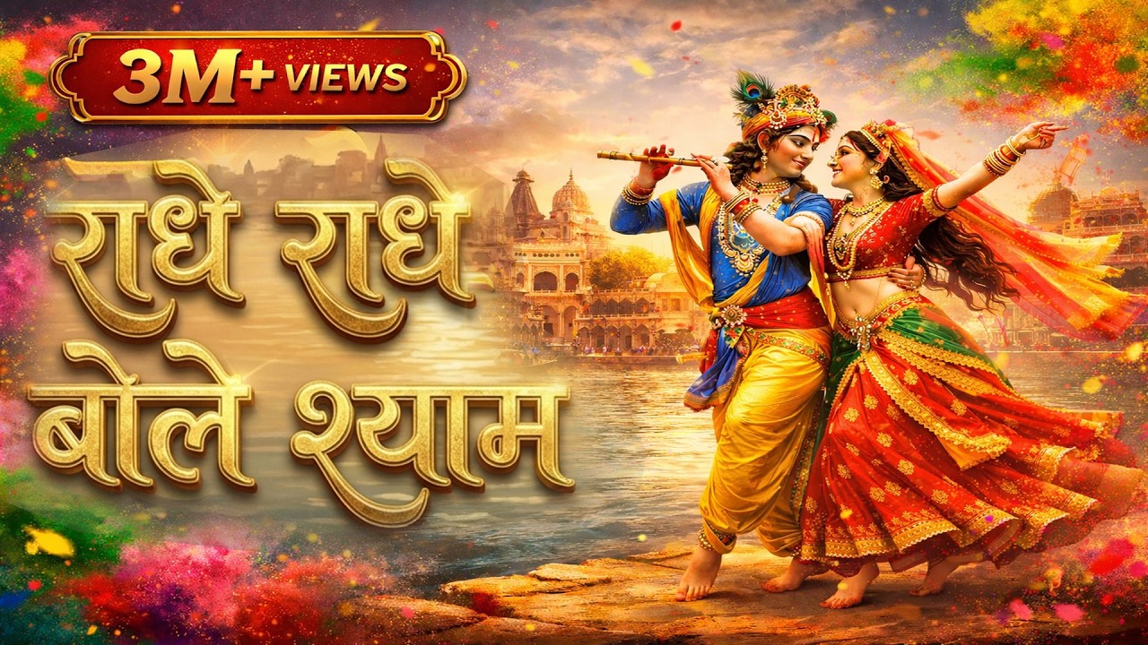 राधे राधे  | Radhe Radhe Bole Shyam | Official Song 2026 |  New Radha Krishna Song #radhakrishna