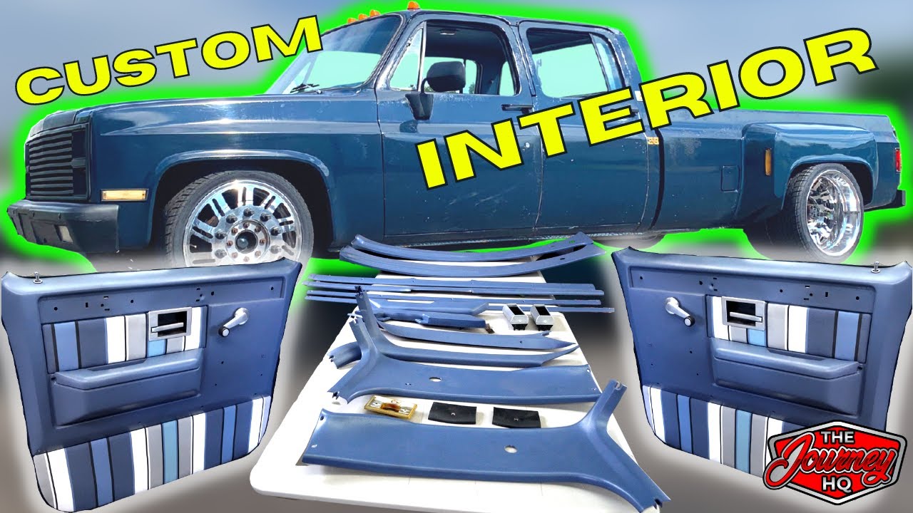 Snake Oil Gets Custom Interior - Squarebody C10 Restoration
