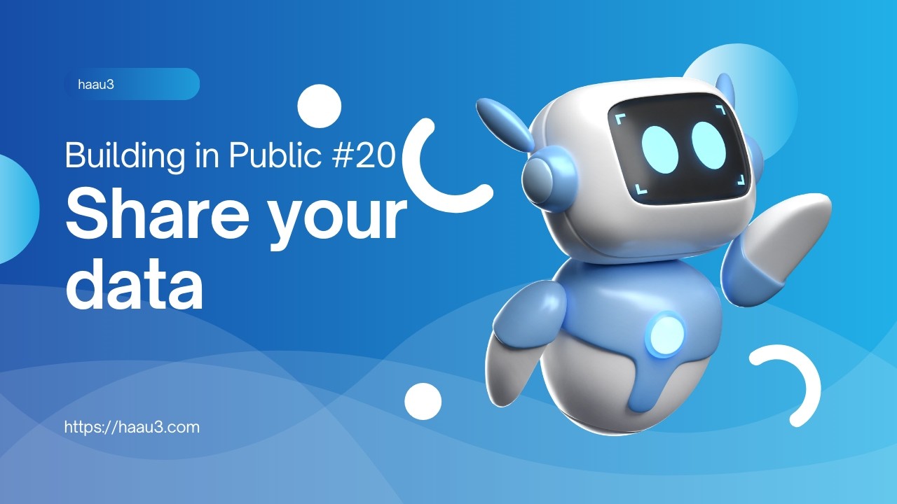 Share your data