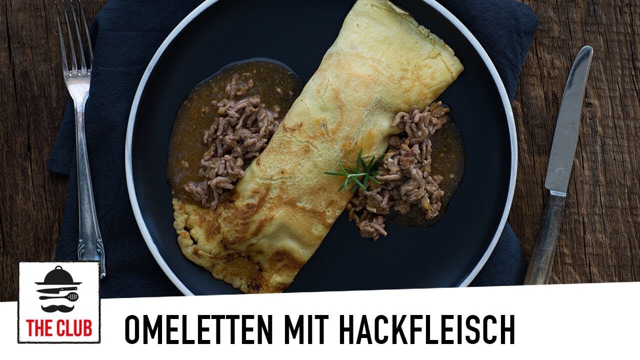 Omeletten mit Hackfleisch | theclub.ch | Rezept #159