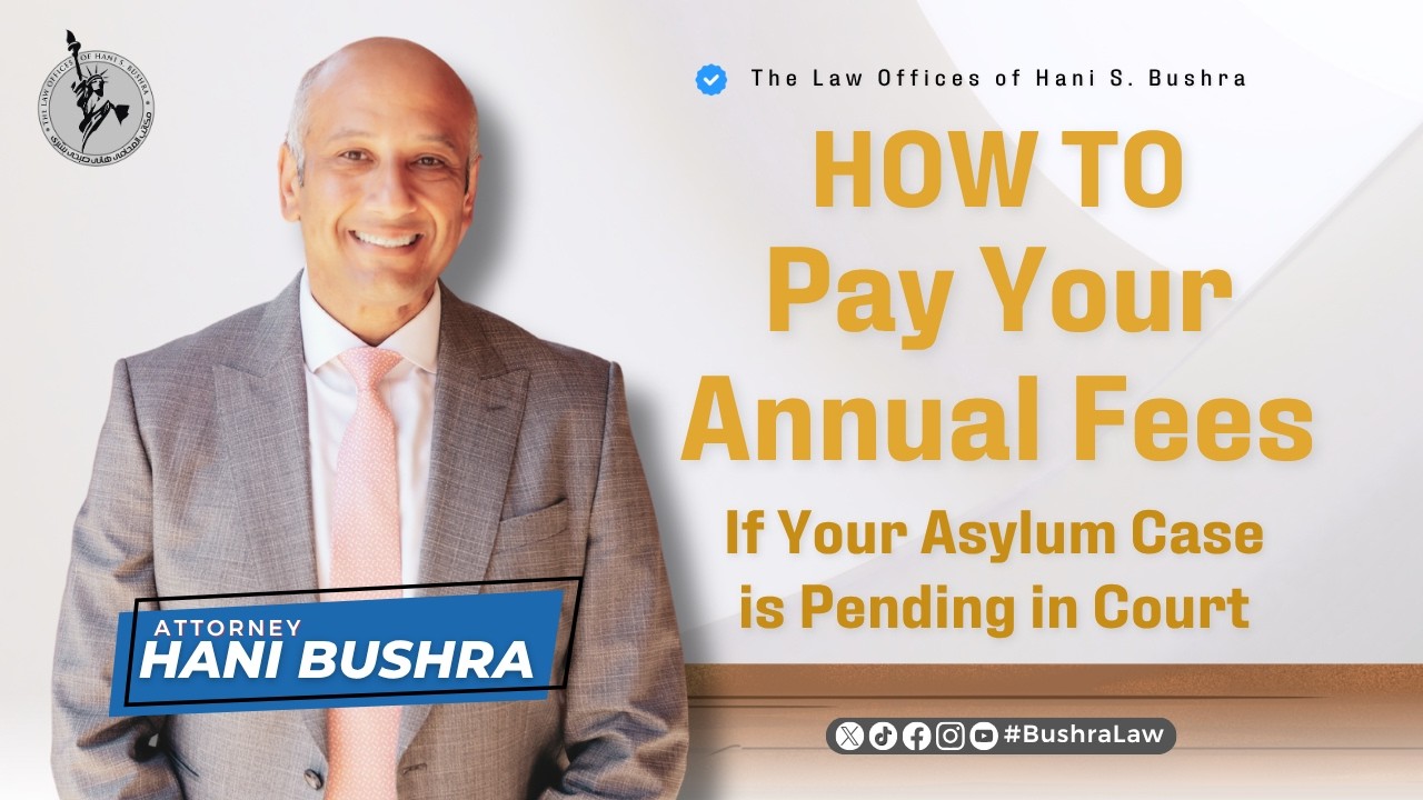 Step by step for paying your annual fee (for Asylum Seekers in Court)