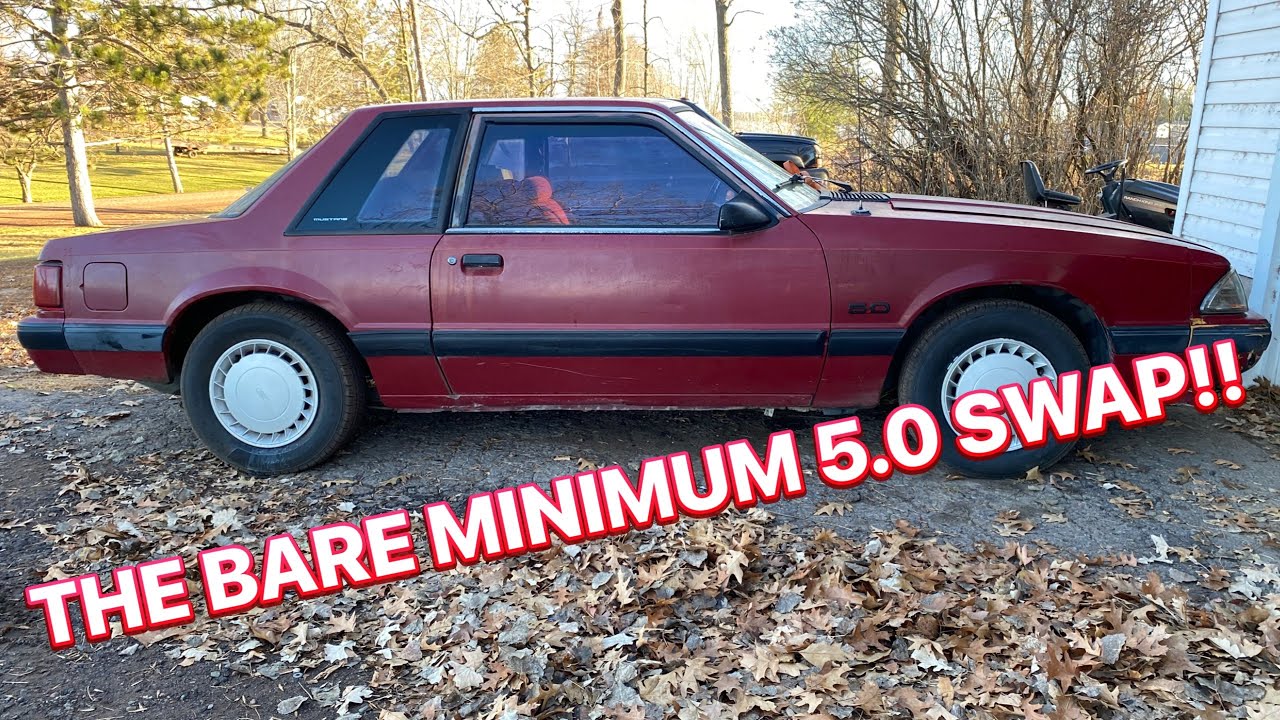 5.0 SWAP Foxbody MUSTANG, 4-8 swap for CHEAP!