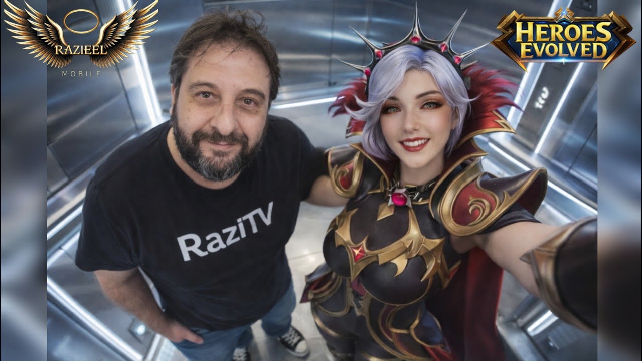 Live On 🔴🔴🔴 bora iniciar nossa semana ? 🔴🔴🔴 Heroes Evolved 🔴🔴☕