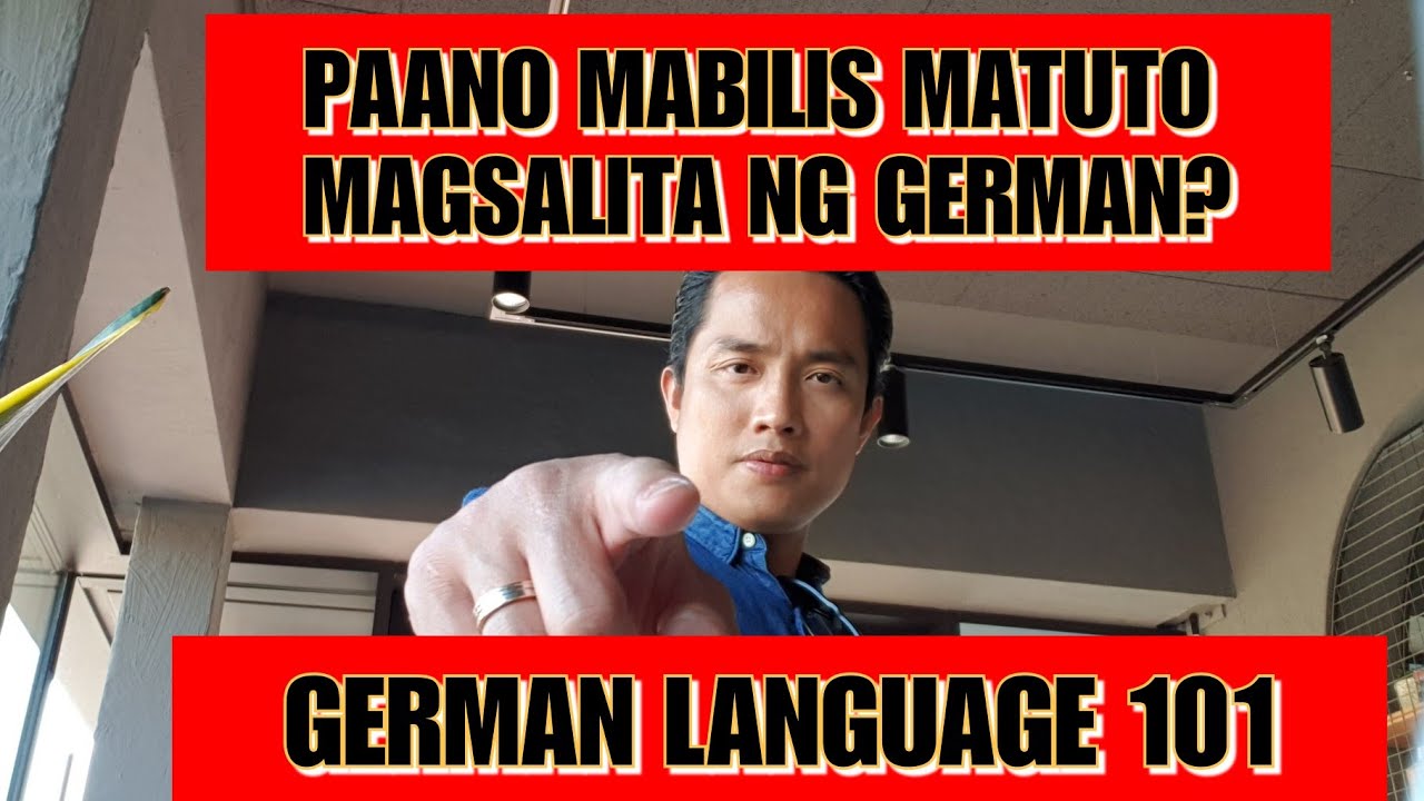 Paano mabilis matuto ng German Language, Tip base on Experience -PINOY IN GERMANY. Part 1