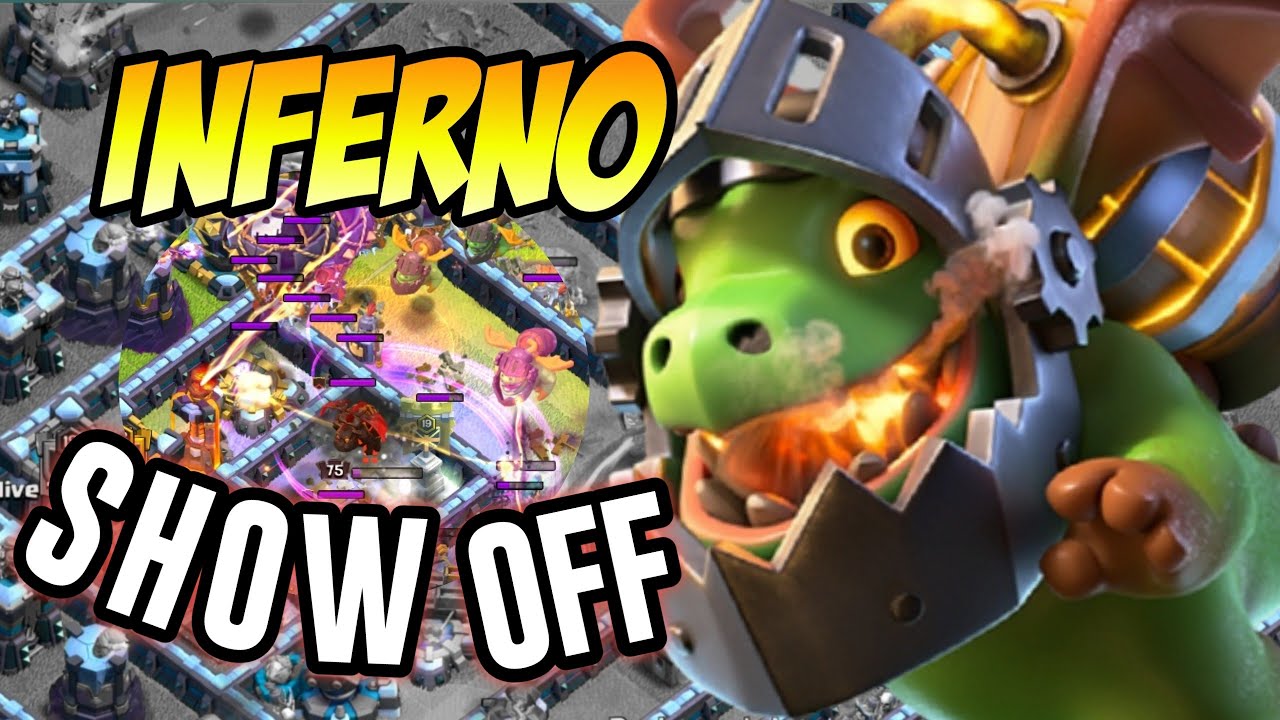 TH13 INFERNO DRAGON overpowered ATTACK STRATEGY | Best TH13 Attack Strategy