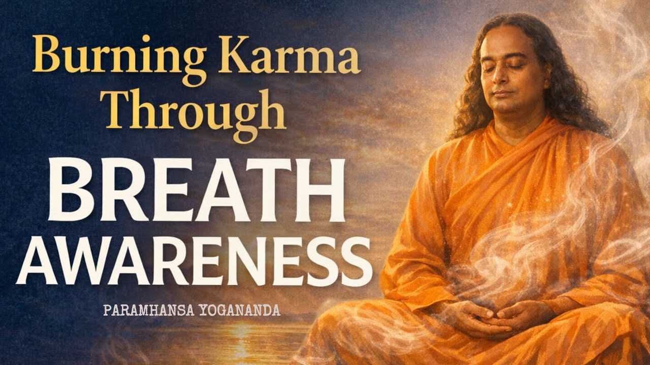 Burning Karma Through Breath Awareness | The Hidden Spiritual Science of Inner Freedom | Yogananda 