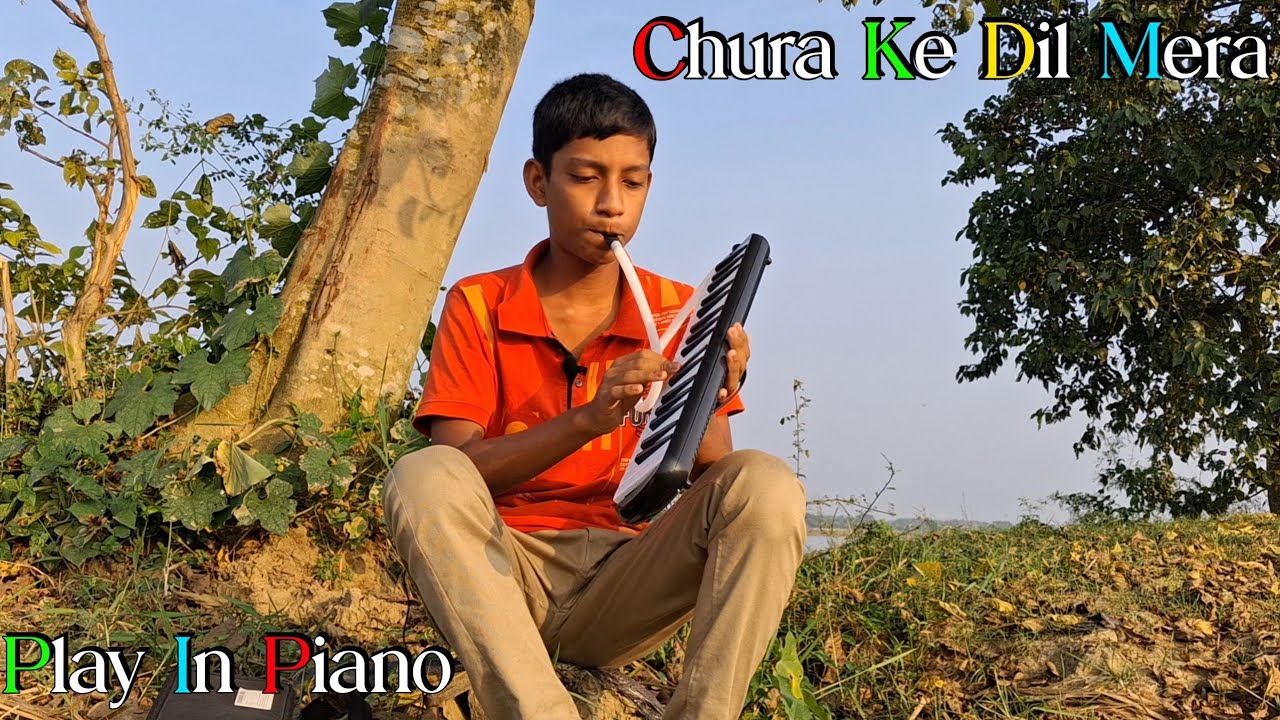 Churake Dil Mera Goria chali || Piano cover by Arjun Basak || Surer Tori Music Production ||