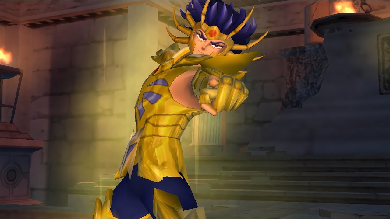 M&aacute;scara da Morte Vs. Aldebaran | Saint Seiya Sanctuary PS2