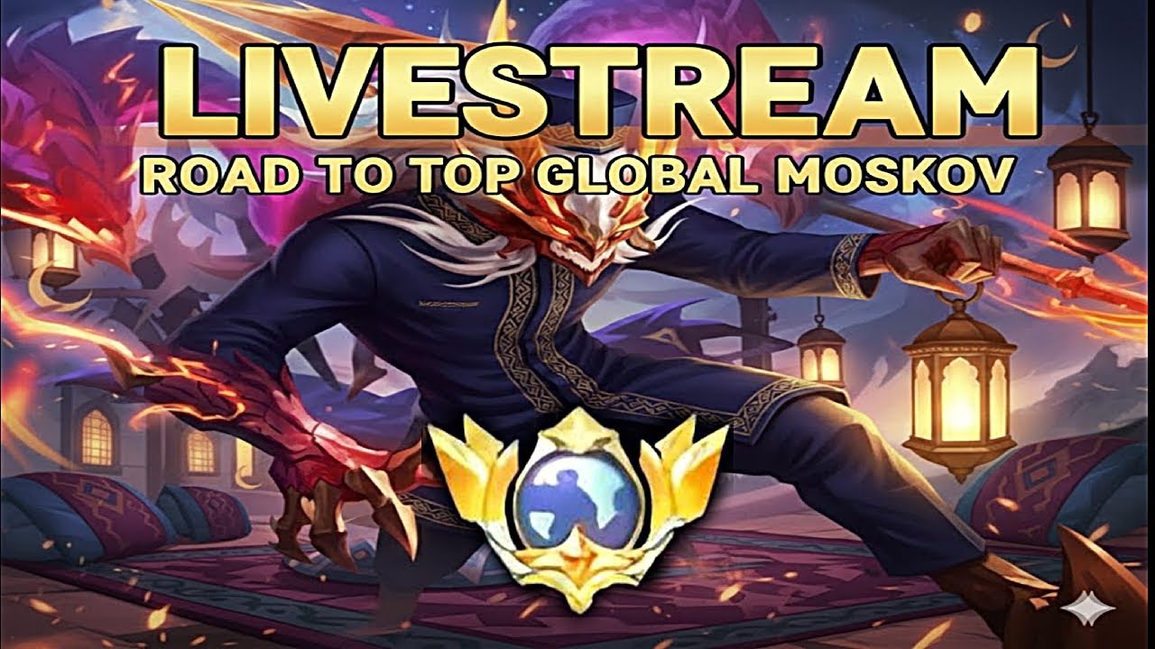 Livestream push mmr moskov lagi yok #mlbb #mobilelegend