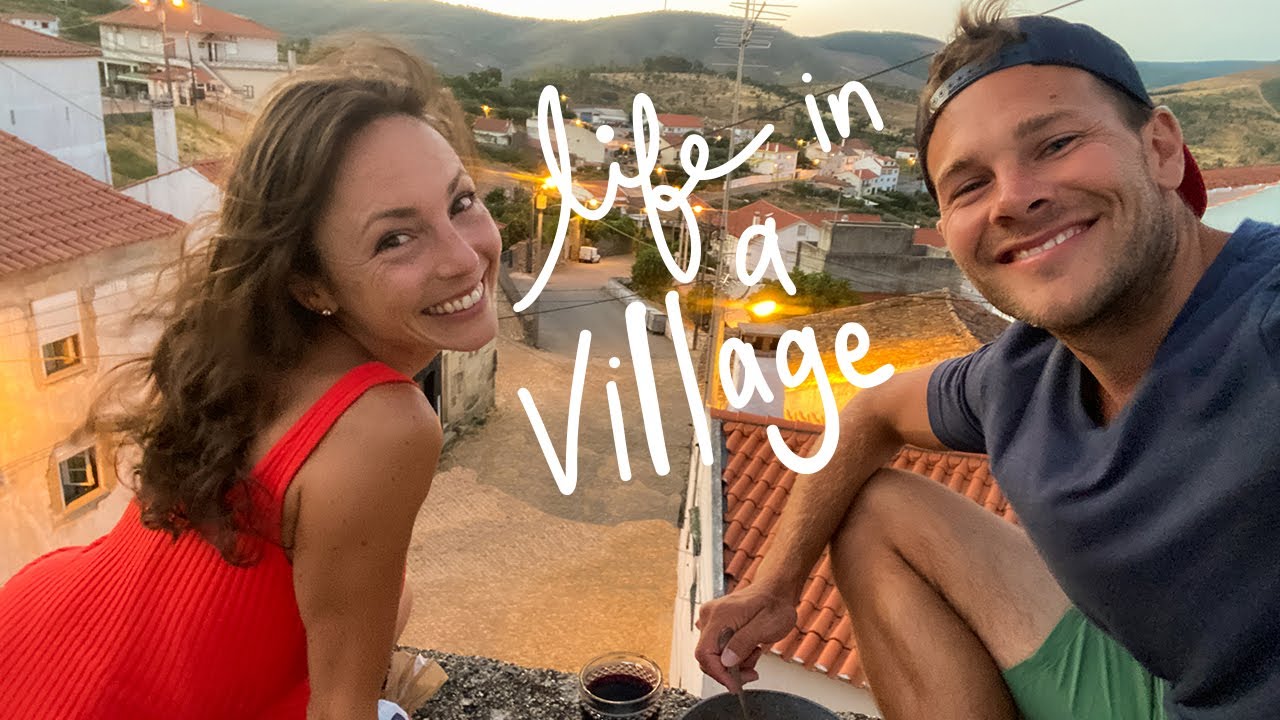 WE MOVED INTO OUR FRIENDS' PORTUGUESE VILLAGE HOUSE (sorta)