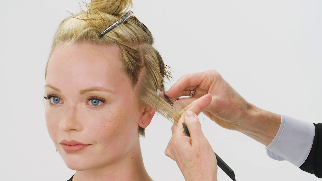 JOICO Blonde Pixie Cut and Color Tutorial