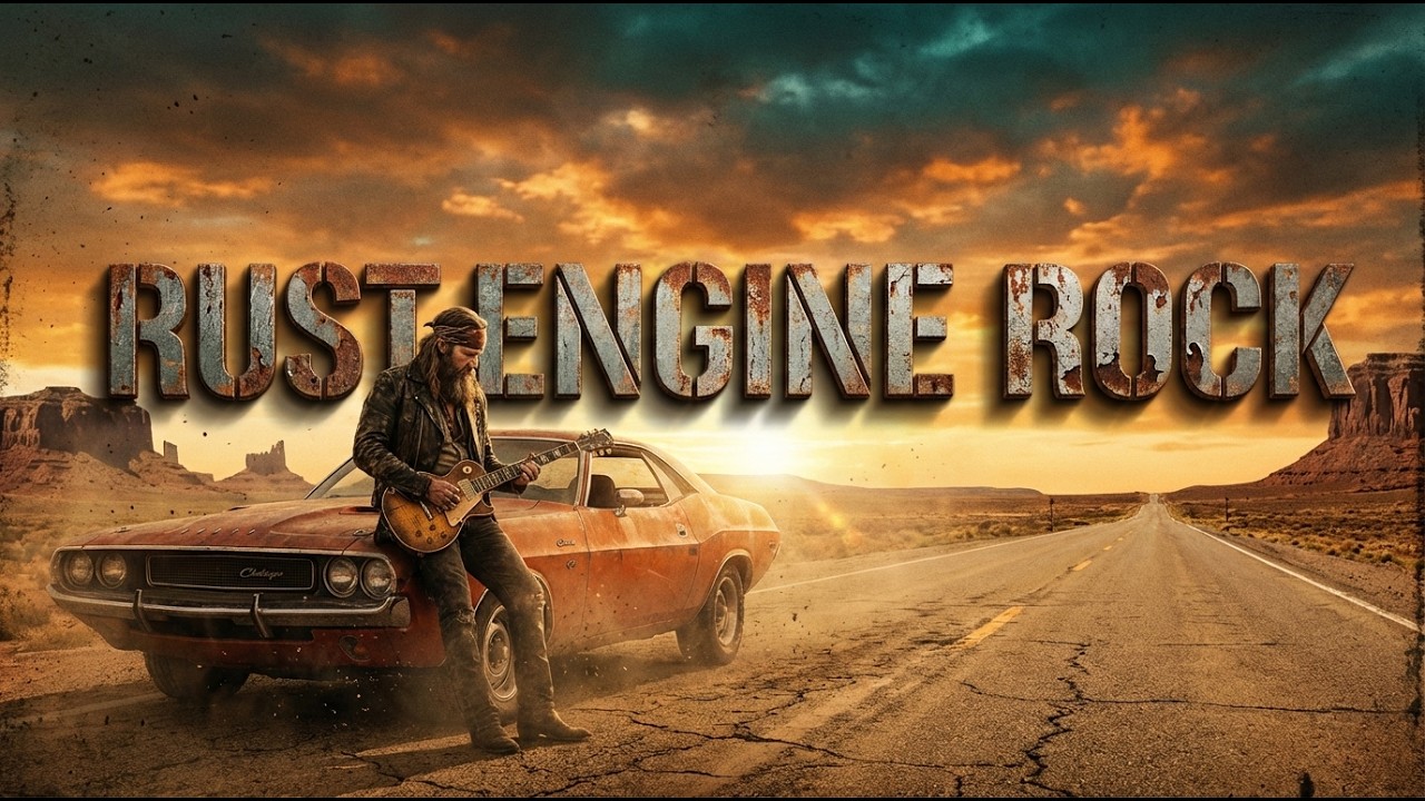 Rust & Thunder Rock Playlist | Dirty Road Rock for Outlaw Riders