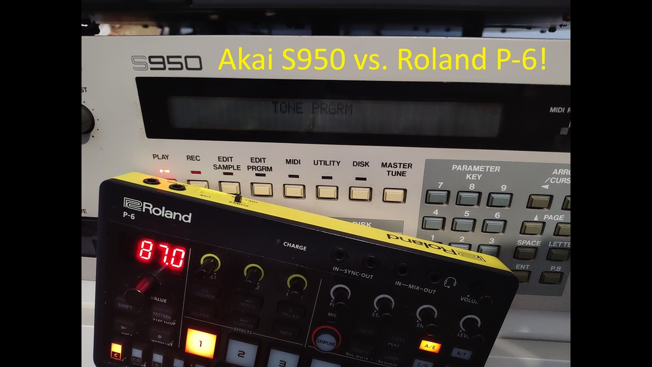 Akai S950 vs. Roland P-6: Why Not Both? (Dead Presidents Remake)