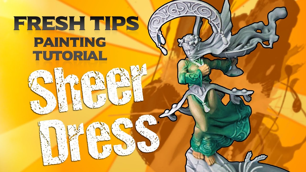 Scinari Cathallar (robes) Lumineth Realm Lords Age of Sigmar Fresh Tips miniature painting tutorial