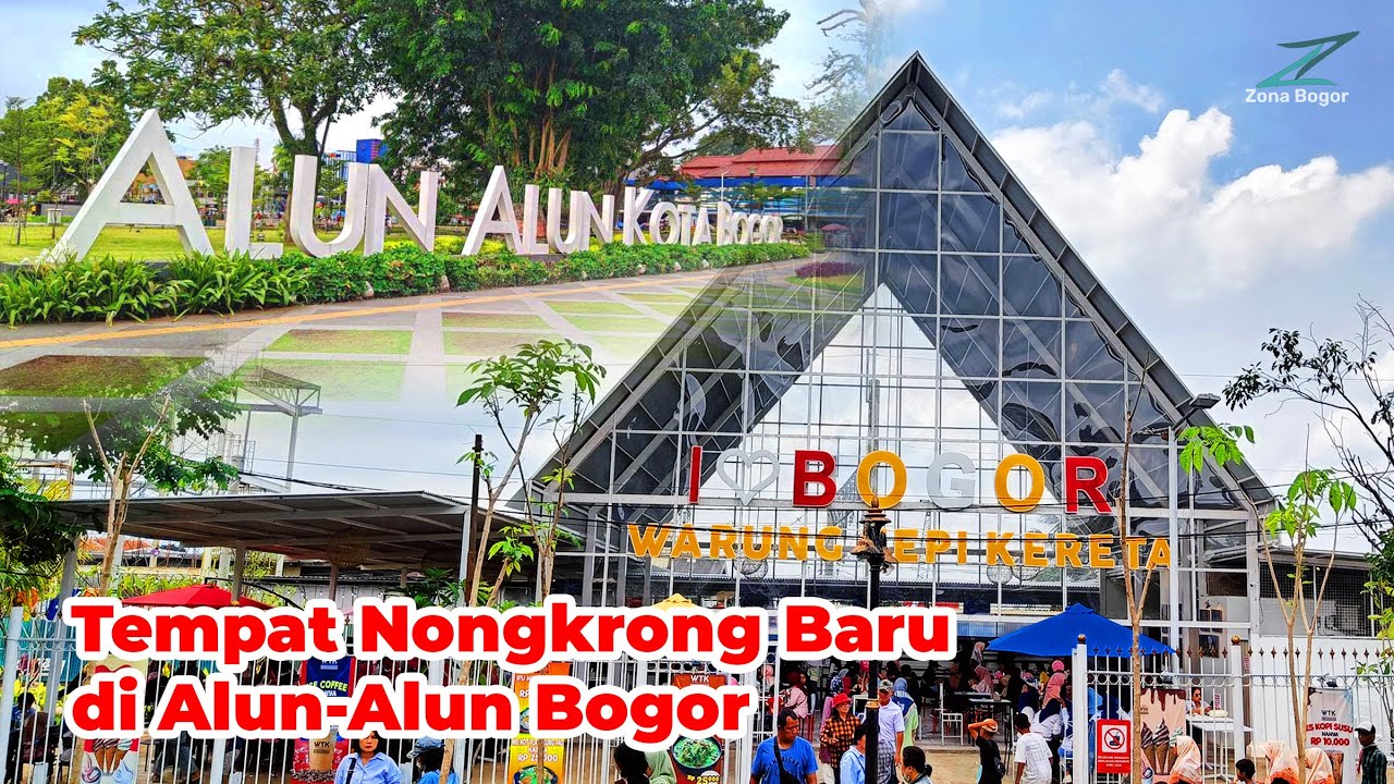 Warung Tepi Kereta, Tempat Nongkrong Baru di Alun Alun Bogor