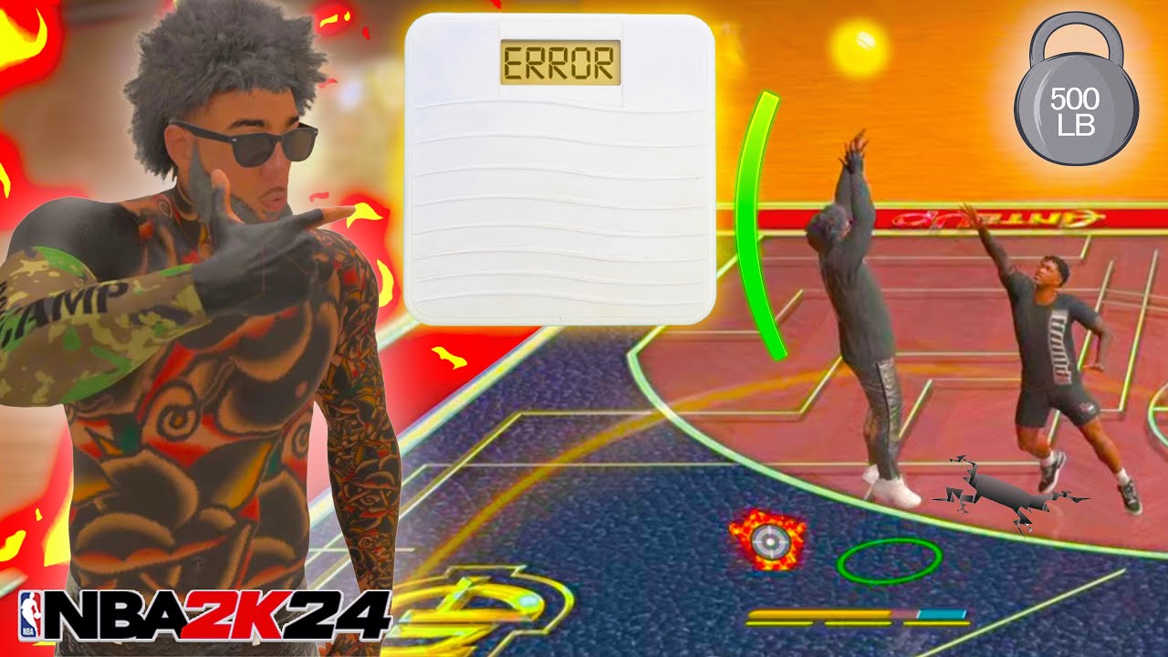 FAT PG TAKEOVERS ANTE UP NBA2K24!!!(BURLY 6’6 DEMI)