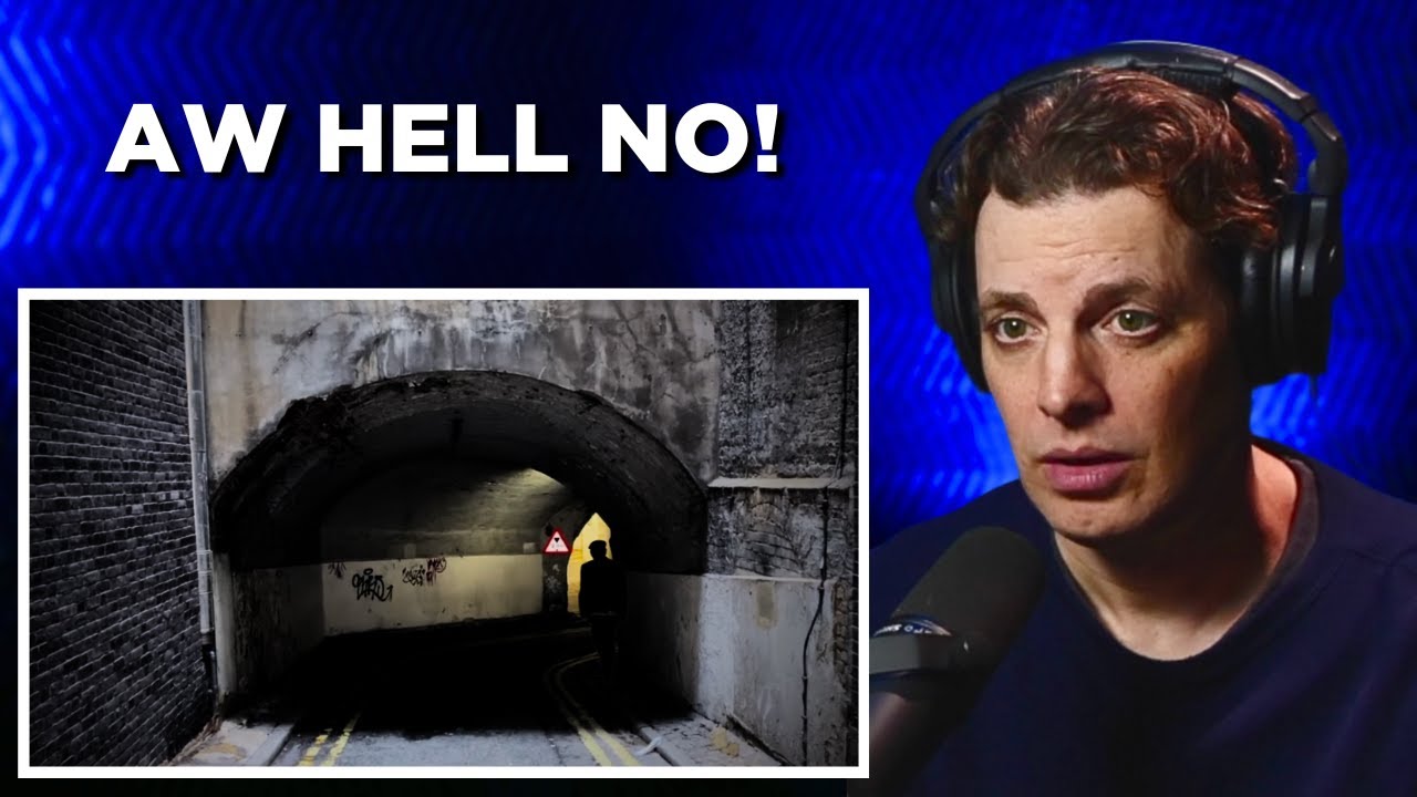 American Reacts to London's Creepiest Road!
