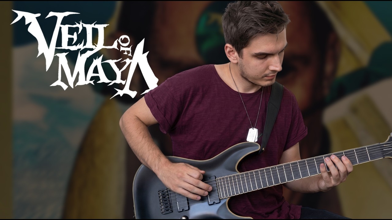VEIL OF MAYA | Overthrow | GUITAR COVER FULL (NEW SONG 2017) HD