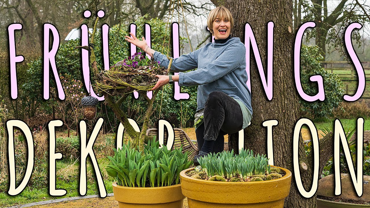 MEINE BEPFLANZUNG FÜR DEN FRÜHLING - DIY