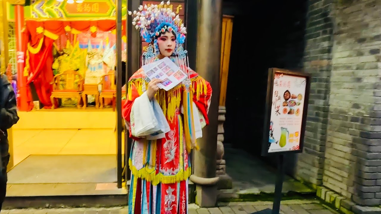 Amazing Night Walk in Chengdu/ Unexpected China Travel Experience/ 4K