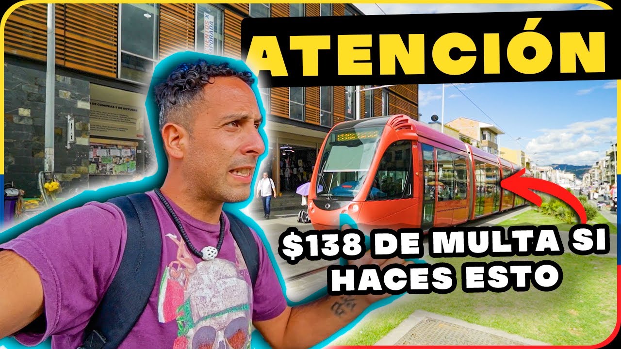 🇪🇨 ARGENTINOS PRUEBAN el TRANVÍA de CUENCA, 