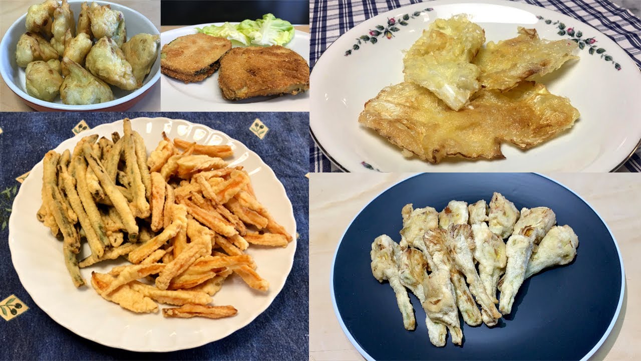 5 Verdure Fritte Imperdibili Per il Menu di Natale - 5 Unmissable Fried Vegetables For the Christmas