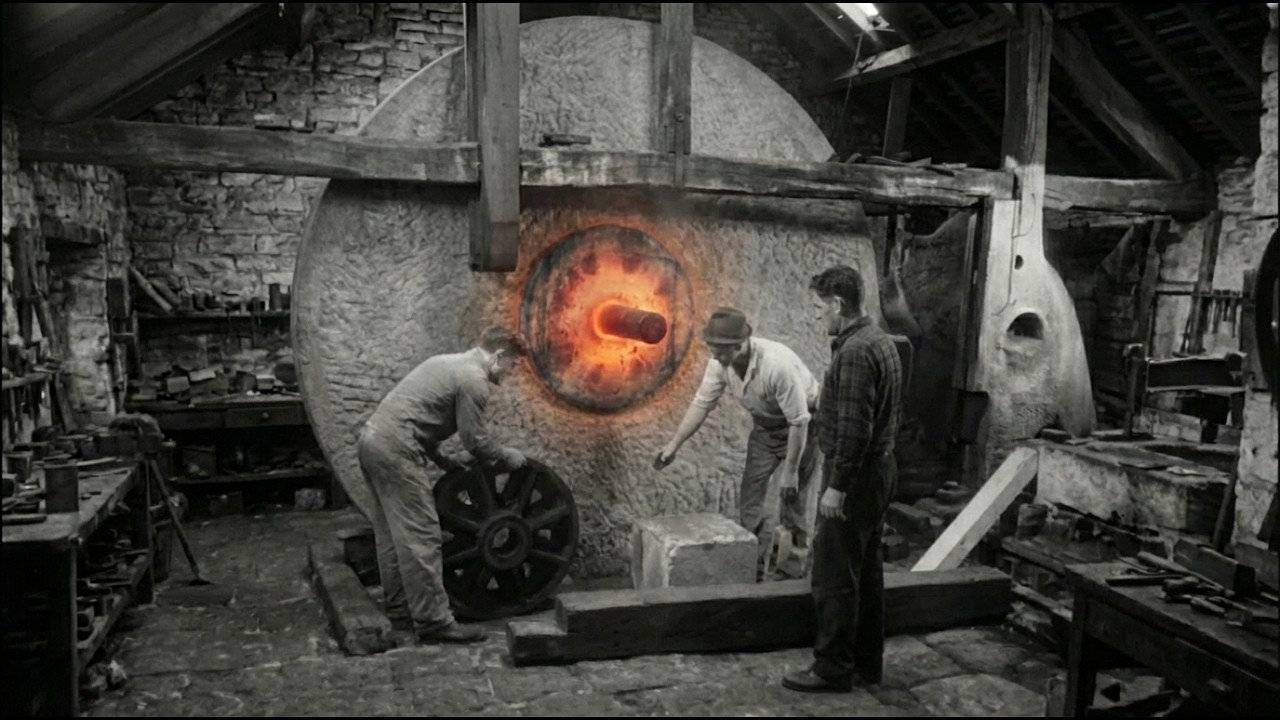 This Stone Could Kill You! How Massive Grinding Stones Were Installed by Hand