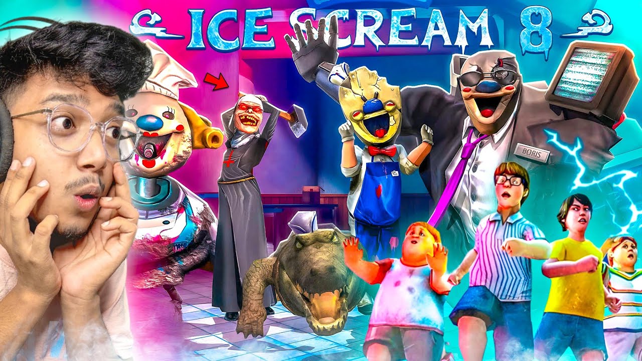 ICE SCREAM 8 IS SCARY || Yeah Noob Gamer
