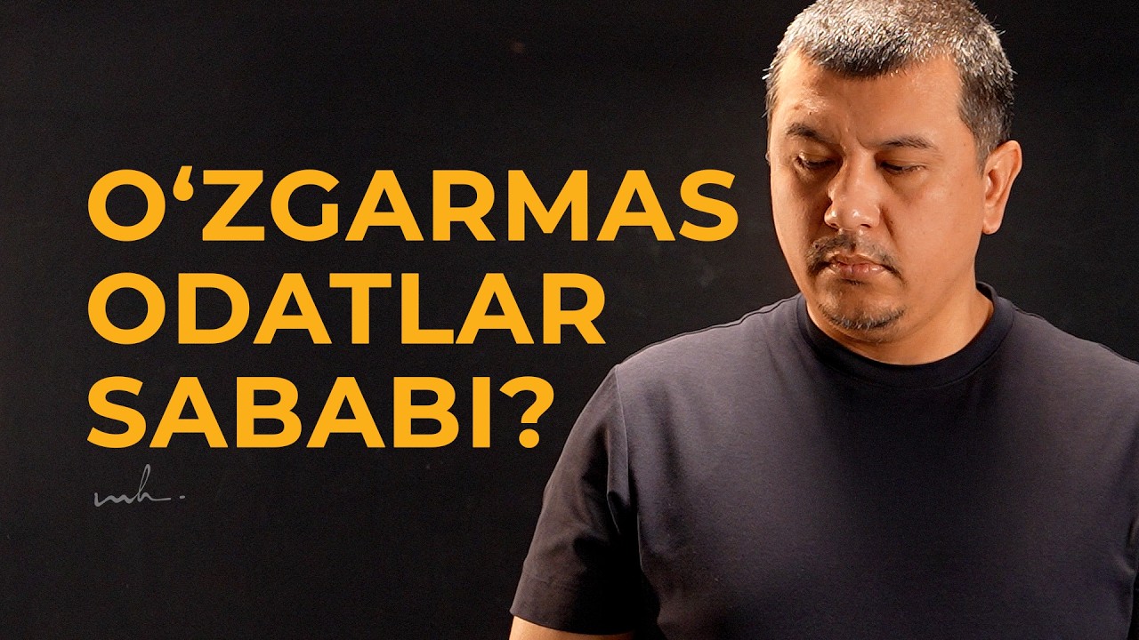 NIMAGA O‘ZIMIZ O‘ZIMIZDAN QOCHAMIZ?