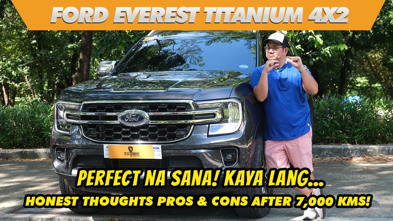 Almost Perfect! 2023 FORD EVEREST TITANIUM 4x2 Honest Review, Pros & Cons after 7Kms | TESTDRIVE PH