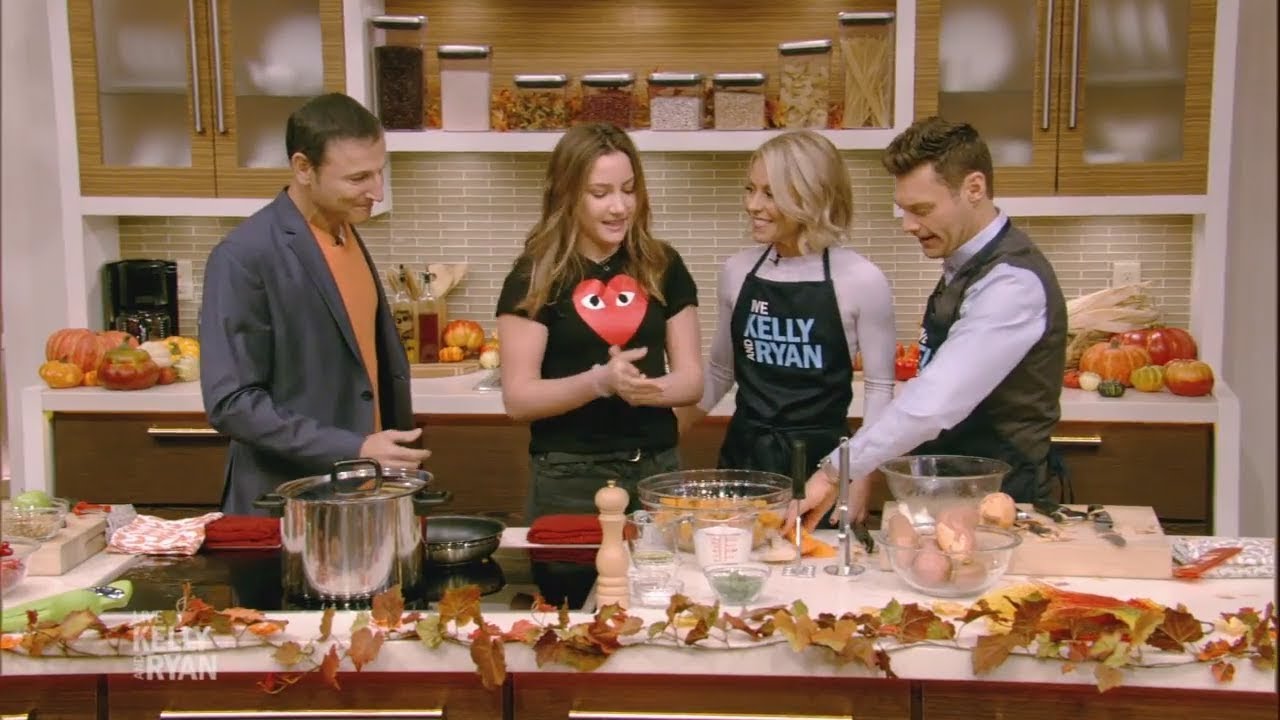 Gelman and His Daughter Jamie Make Mashed Sweet Potatoes