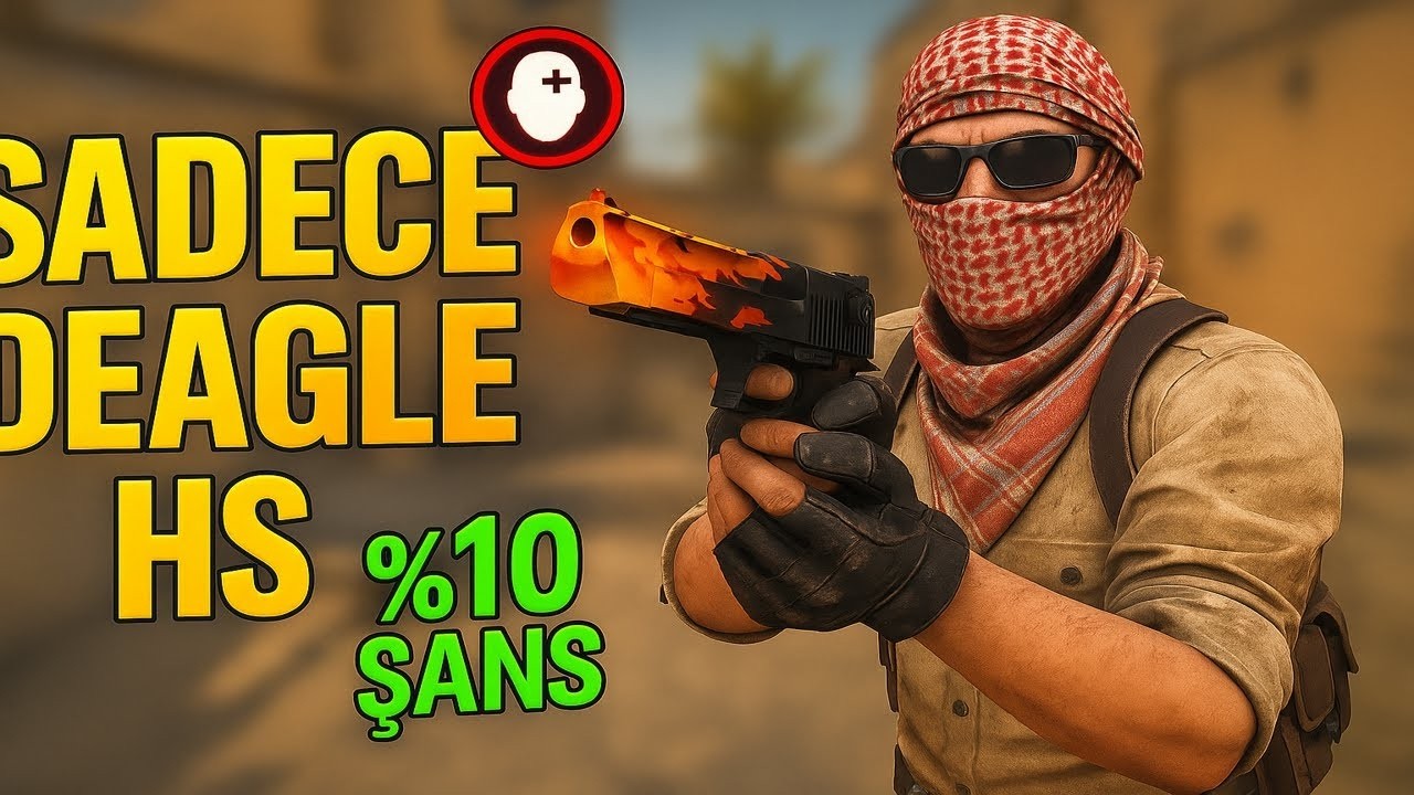 CS2’de SADECE DEAGLE ile Maç Kazandım!