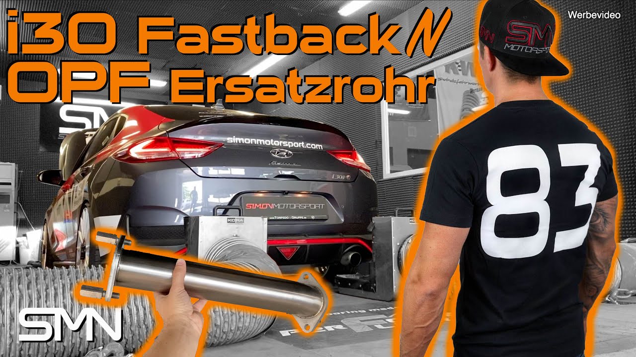 Simon Motorsport - Hyundai i30 Fastback N | Bringt ein OPF Ersatzrohr Leistung?