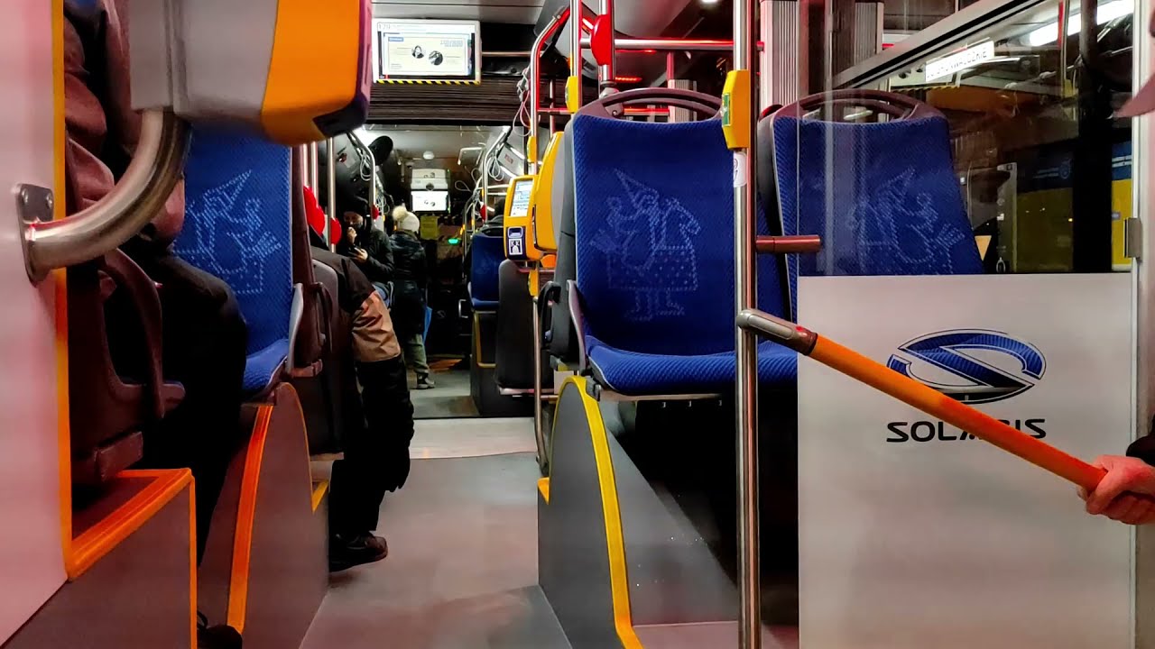 Solaris Urbino 18 IV Electric DN009 - MPK Kraków [Przejazd, 179] ♪ Kogut ♪