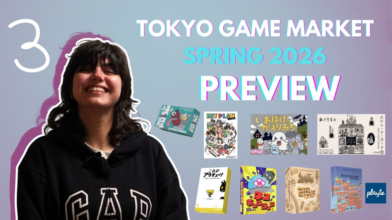 Tokyo Game Market 2026 Spring Preview | Part 3