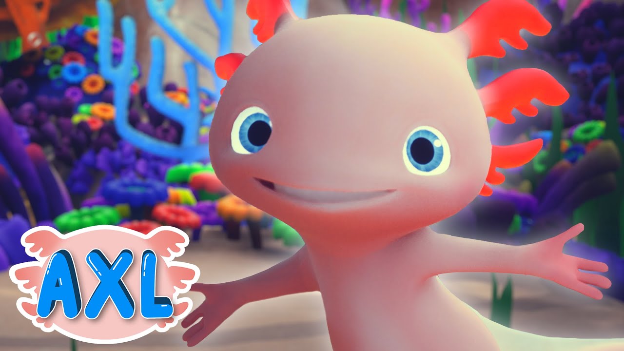Axl's Underwater Adventures - Hi! I'm Axl The Axolotl!