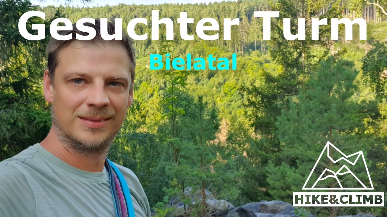 Freeclimbing Bielatal - Gesuchter Turm - Klettern Sächsische Schweiz