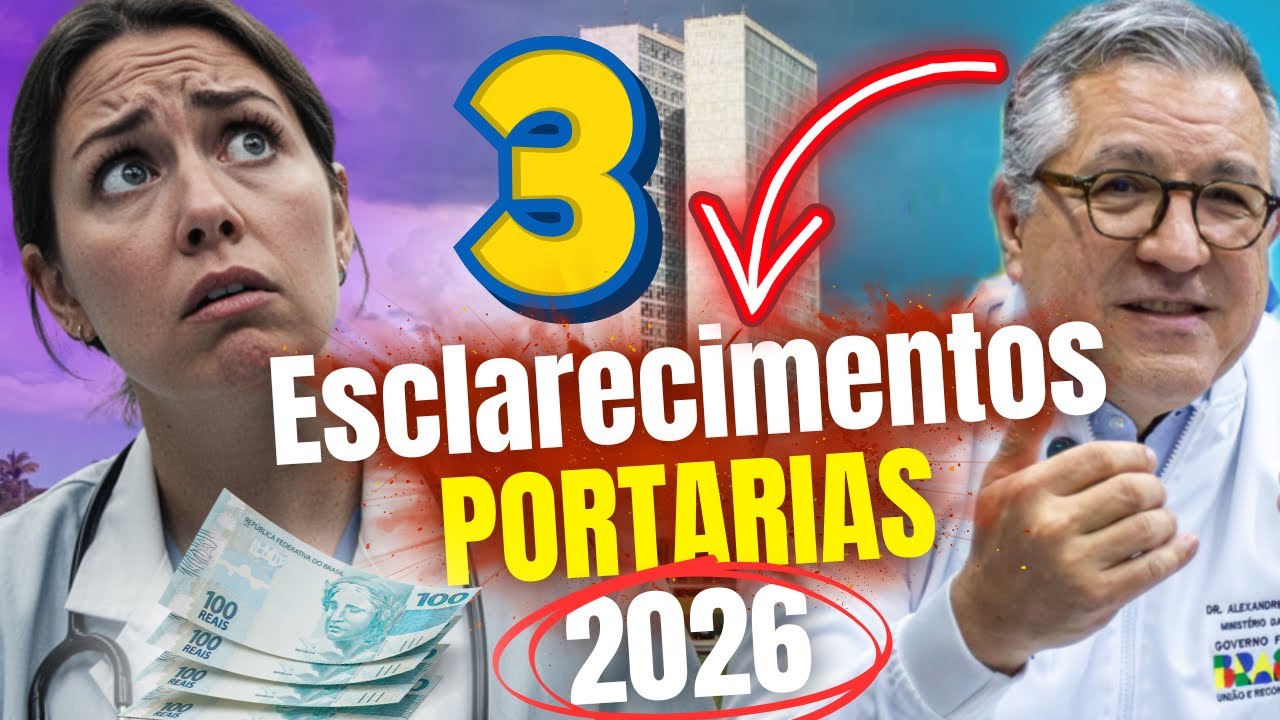 🔴 3 ESCLARECIMENTOS PORTARIAS 2026 do Piso Salarial da Enfermagem de Janeiro e Fevereiro