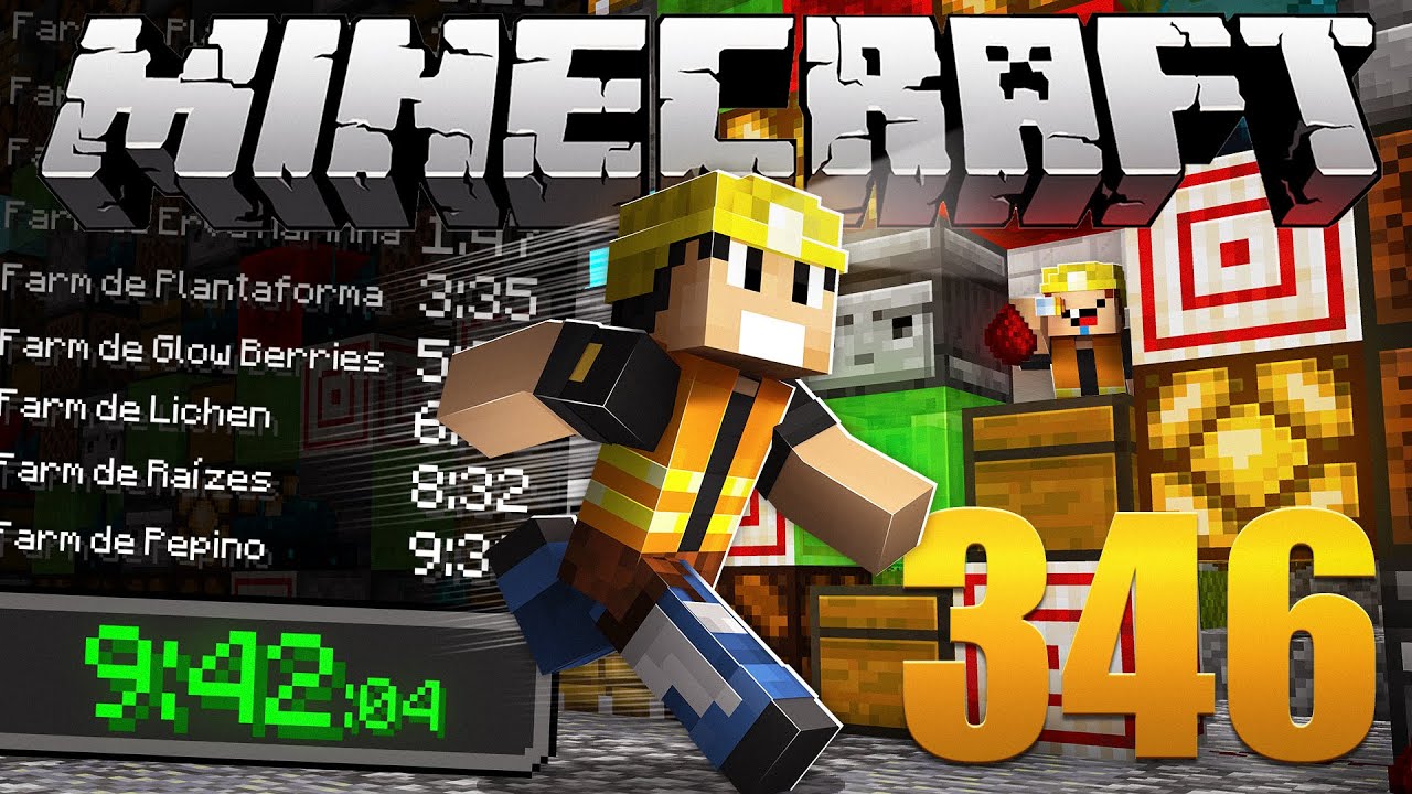 Speedrun de Farms - Minecraft Em busca da casa automática #346