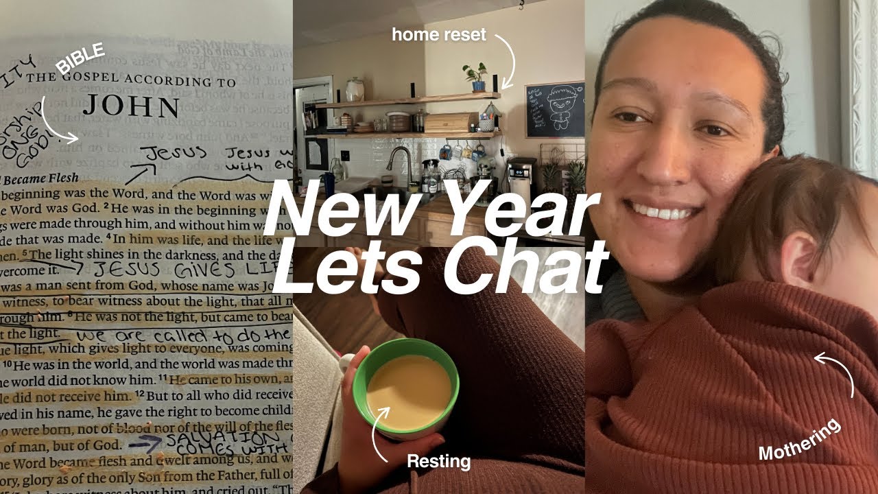 New Year, Home Reset, New Years Goals, Slow life, Stay home mom