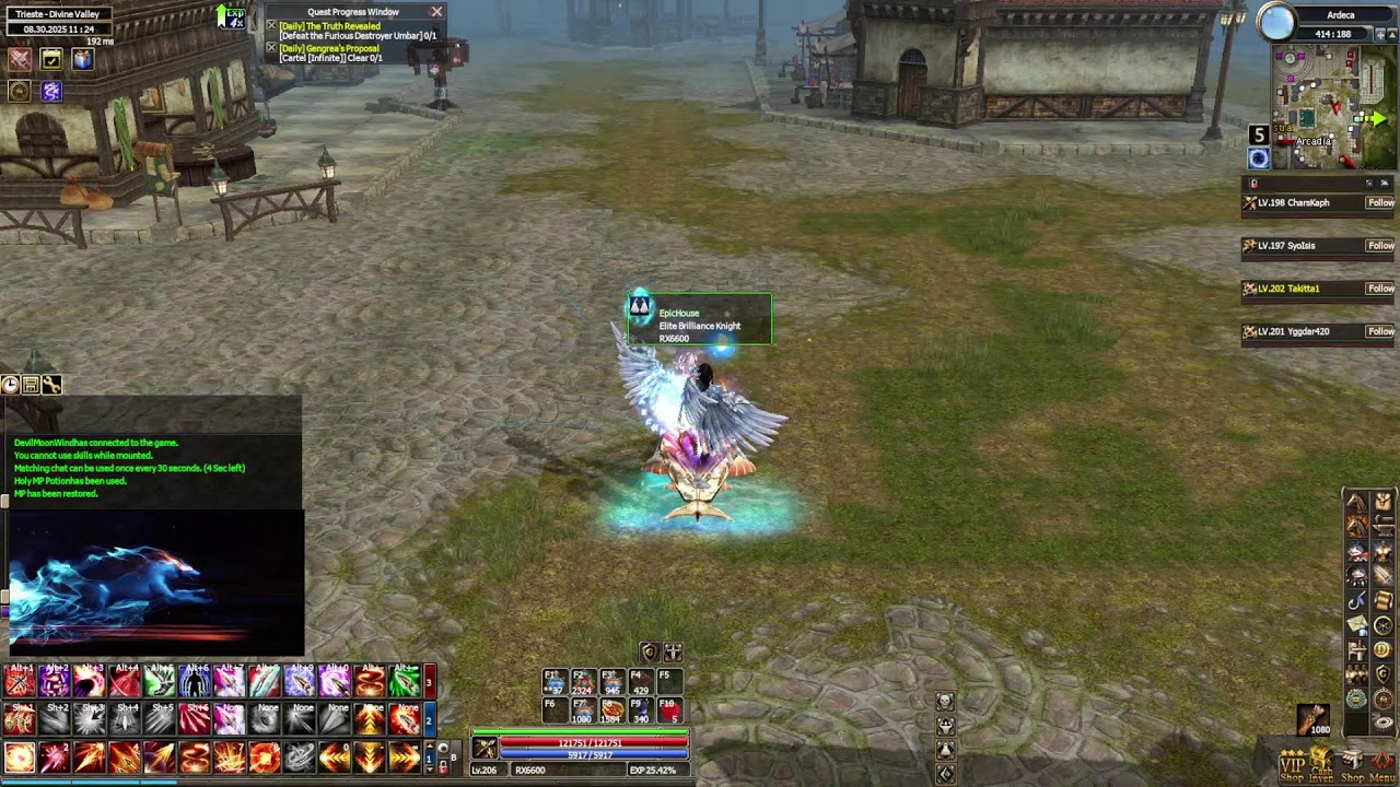 Dekaron Global | aug 30 2025 | A day in dekaron of a F2P Hunter