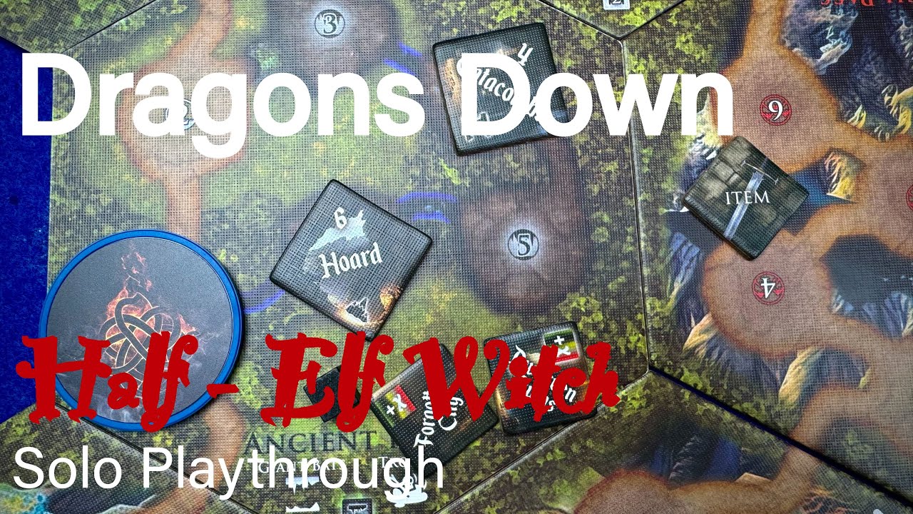 Dragons Down - Half-Elf Witch Solo Playthrough