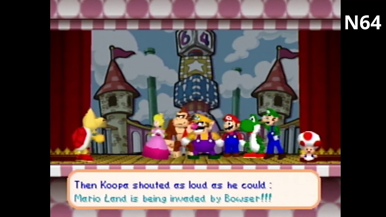 Mario Party 2 Comparison (N64 vs Wii vs Wii U vs NSO)