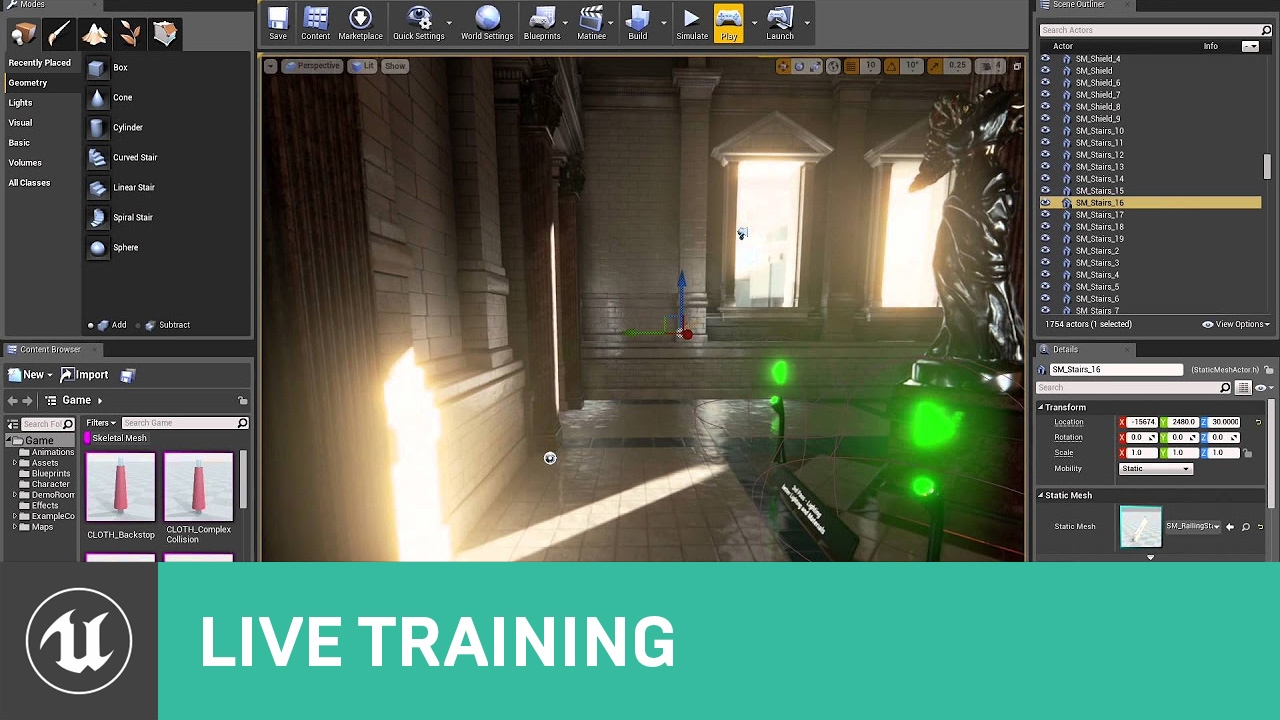 Intro to Level Design | Live Training | Unreal Engine